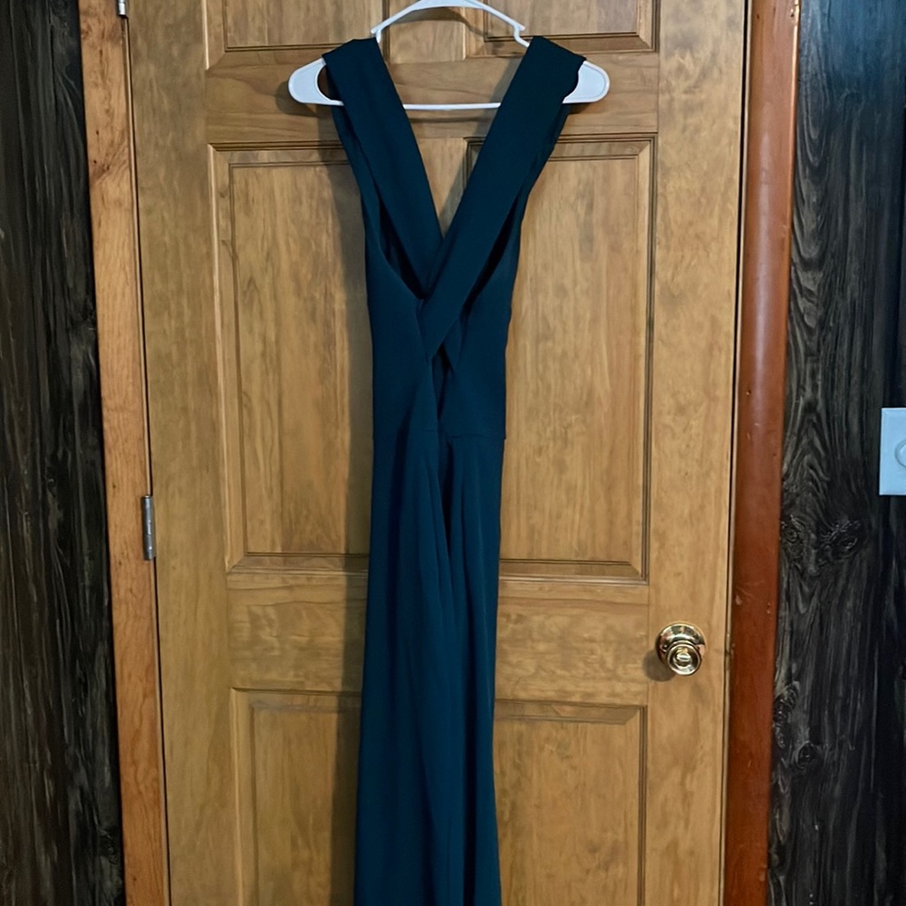 Jumpsuit crop legs